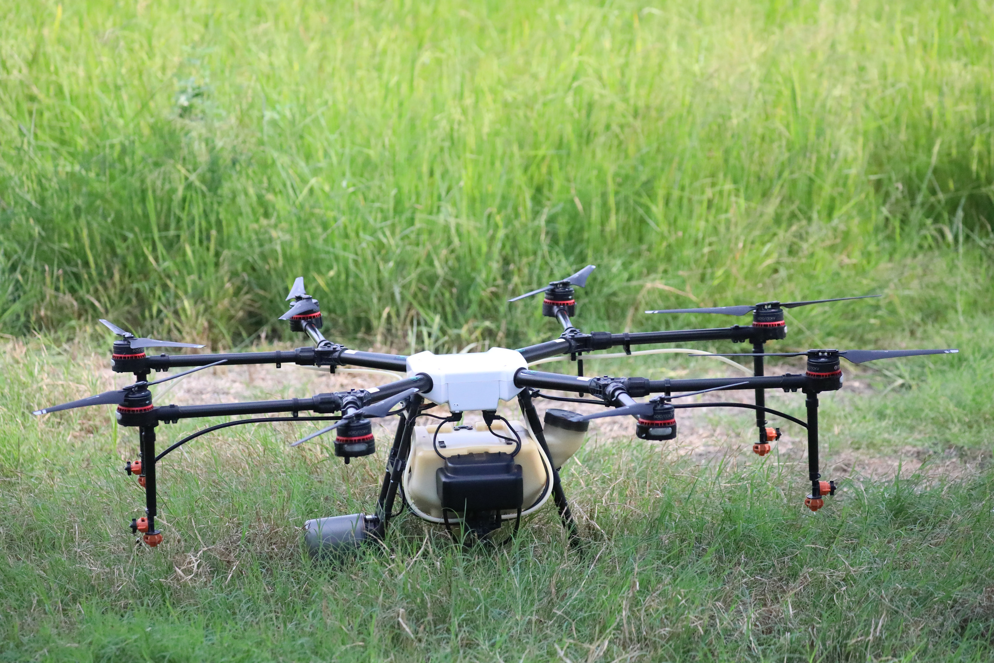 Agriculture drone for Insecticide injection.